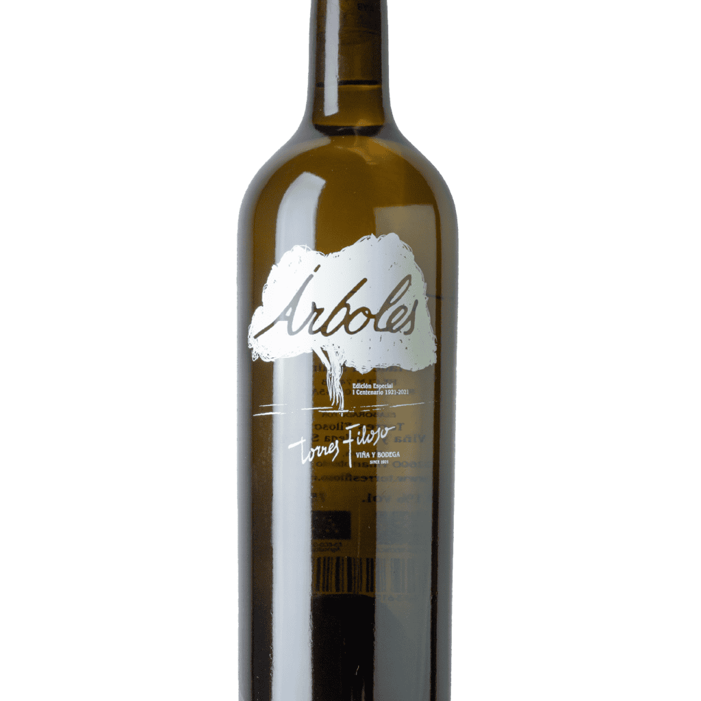 Árboles blanco vino ecológico artesanal sin sulfitos