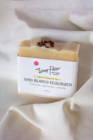 jabón de vino blanco ecológico