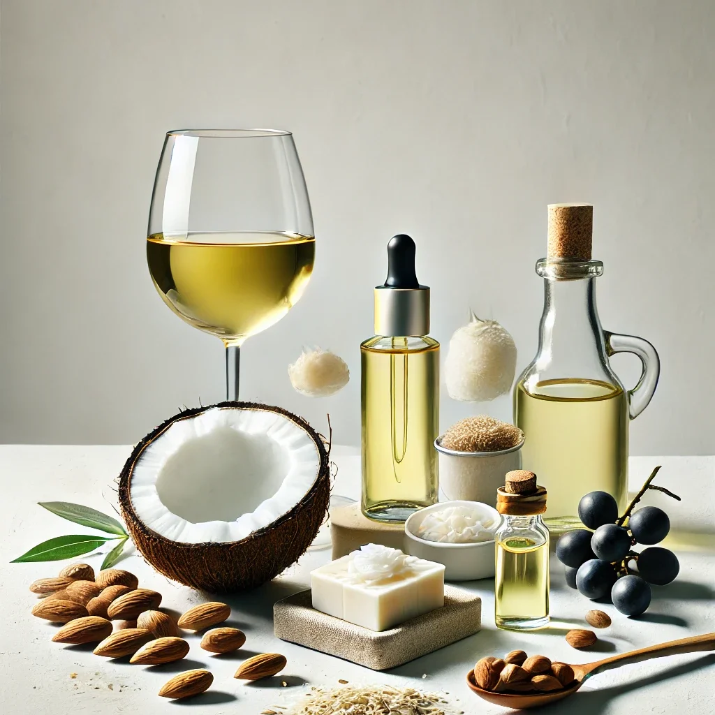 Ingredientes jabón vino blanco ecológico